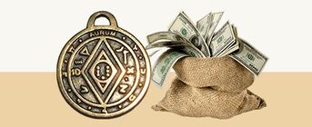 An amulet for money and happiness