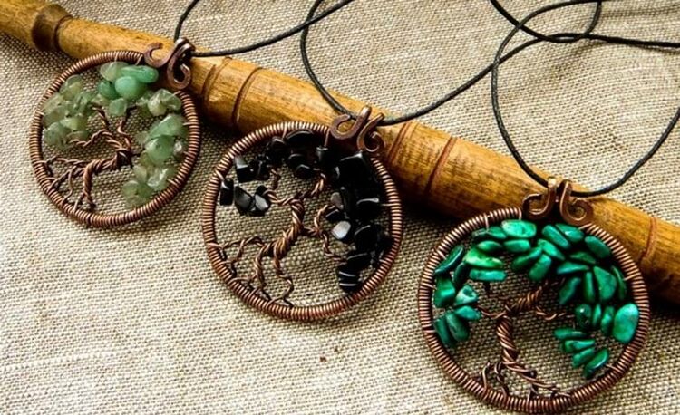 Amulet pendants for health and luck