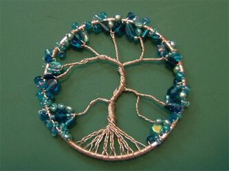 DIY amulet from natural materials